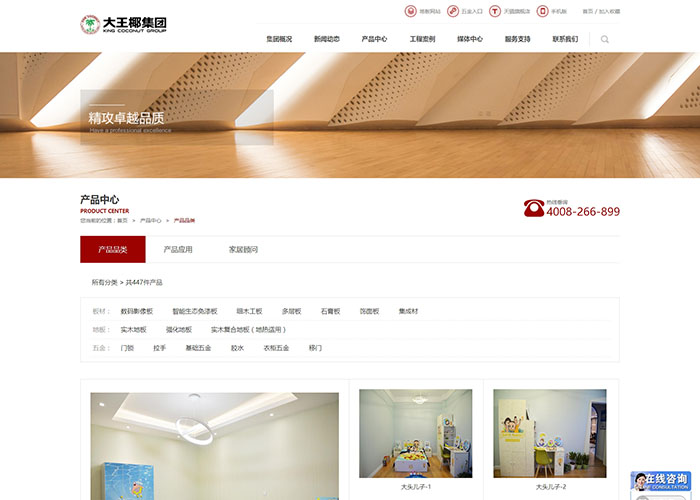盛世傳媒-大椰王集團網站建設_高端網站制作_網頁設計_SEO優化推廣